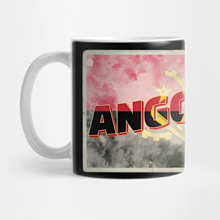 Angola Vintage style retro souvenir Mug